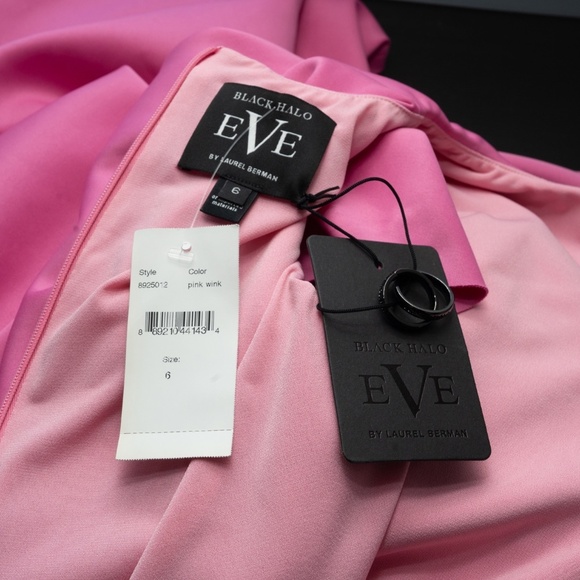 Black Halo By Laurel Berman | Baldwin Gown in Pink Wink - Picture 14 of 15